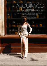 Vestido La Habana Ivory